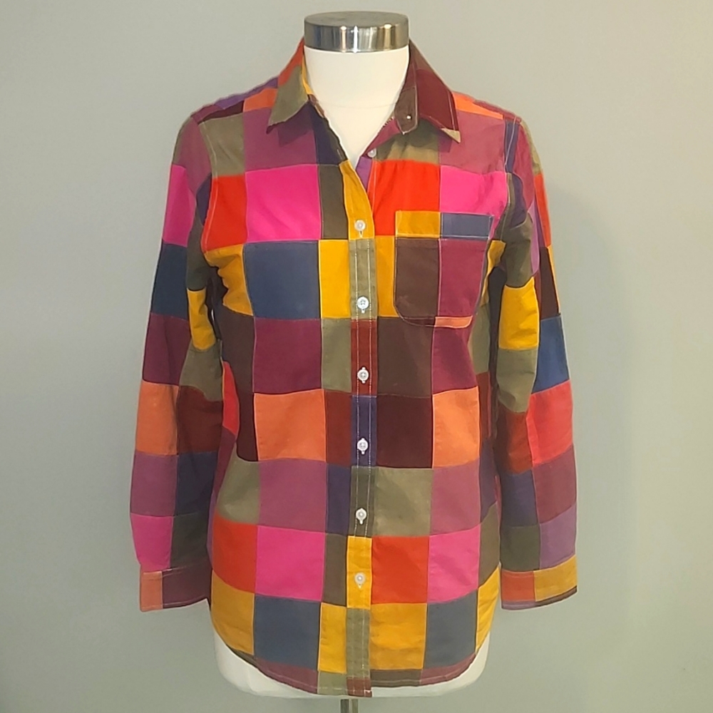 Multi-Color Button Down Shirt